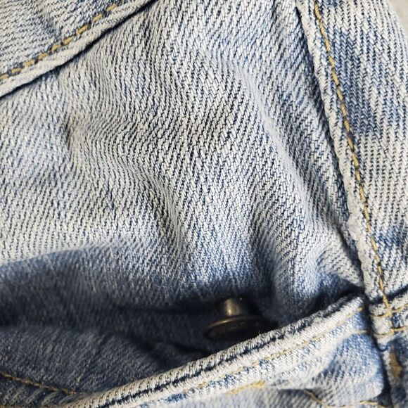 Route 66 Capris Juniors 11/12 Blue Cotton Denim Shorts - Picture 9 of 12